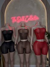 Hot girl Mesh short set