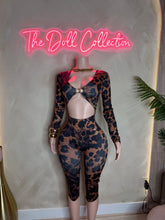 Hazel Leopard Capri Jumpsuit