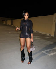 Trina Mesh Bodycon Dress