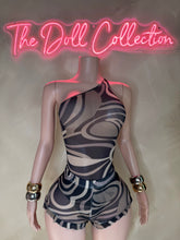 The Swirl Mesh Short Set