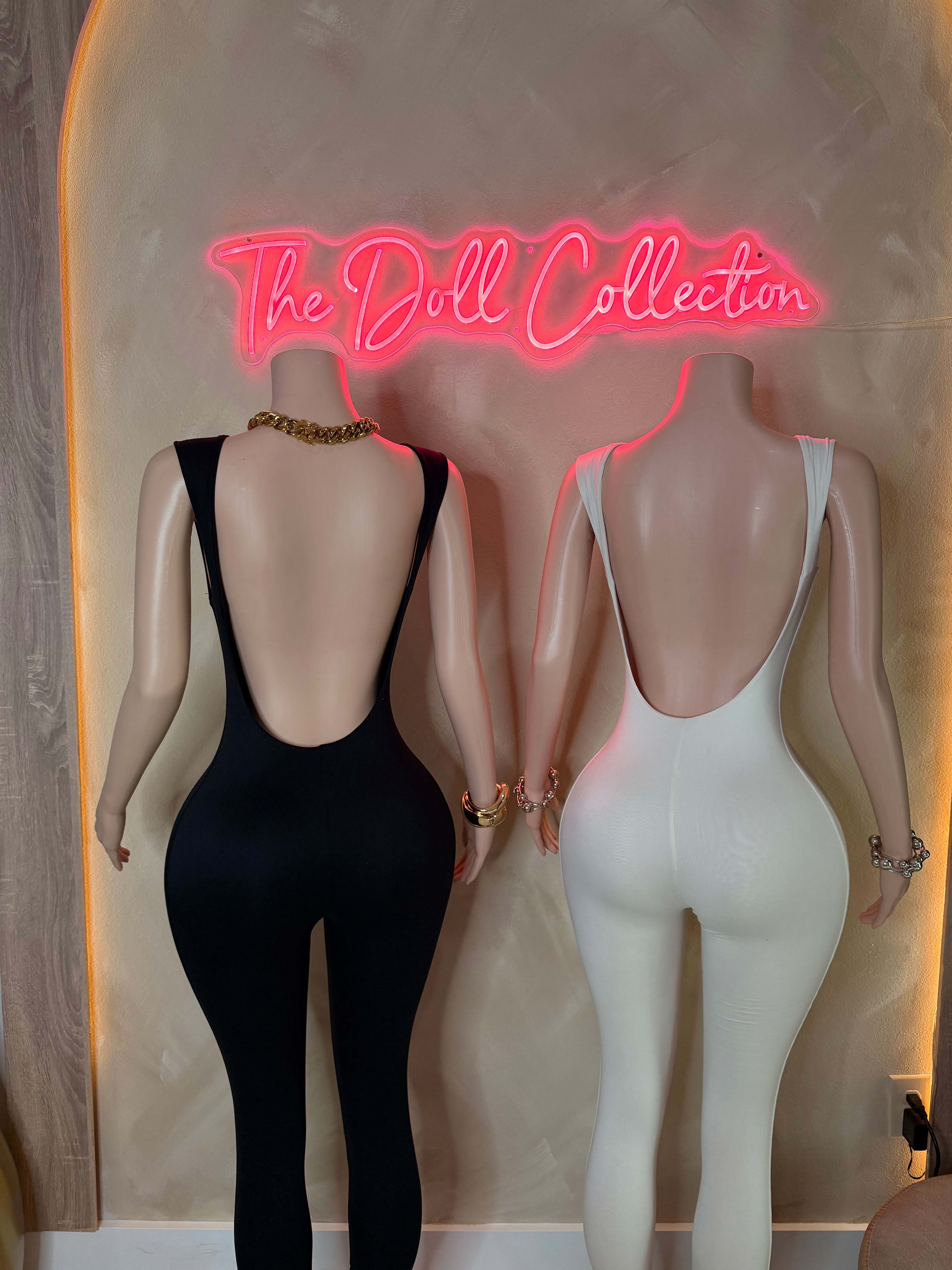 Lorie Low Back Capri Jumpsuit