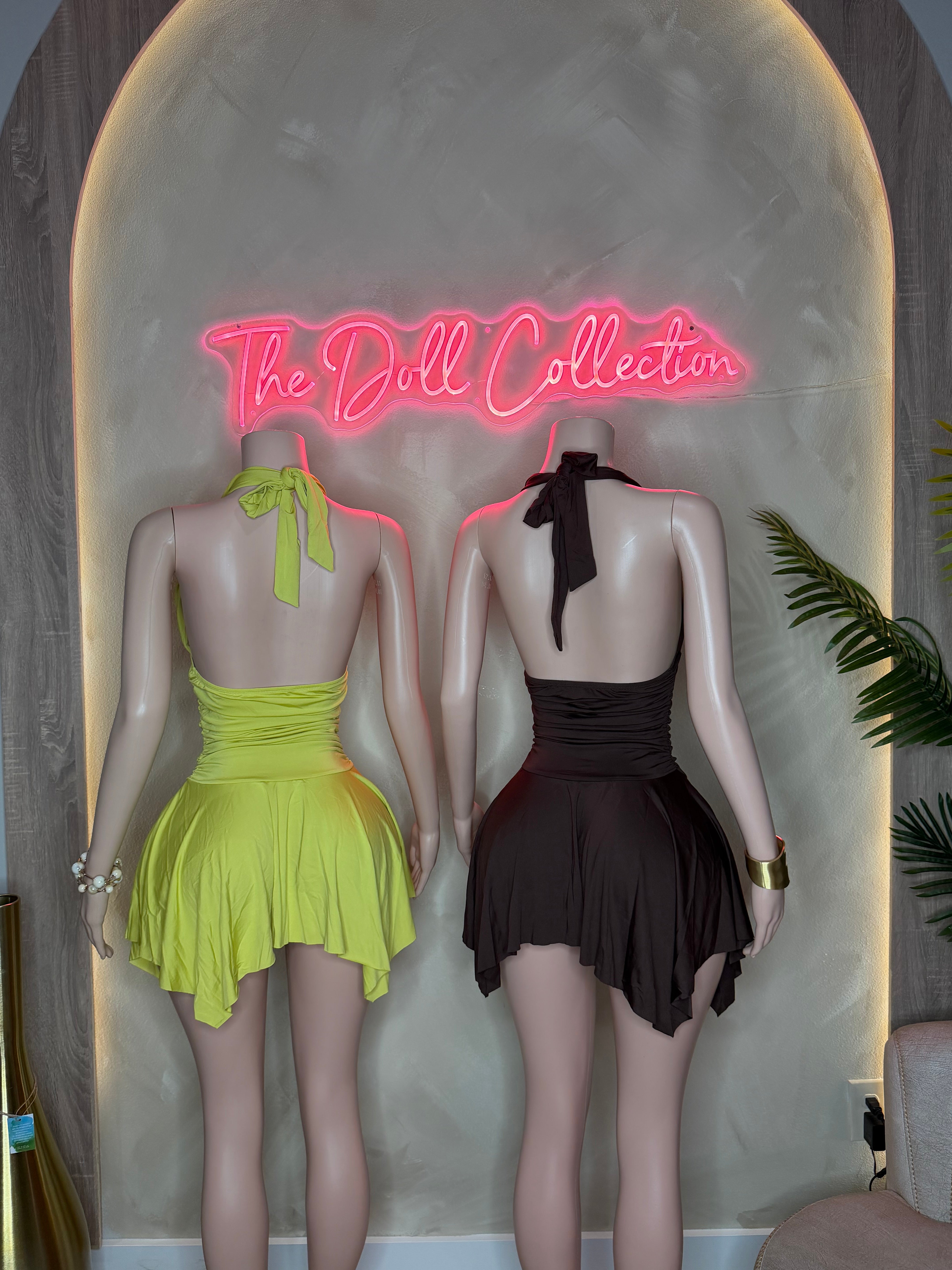 Victoria Halter Bodycon Dress